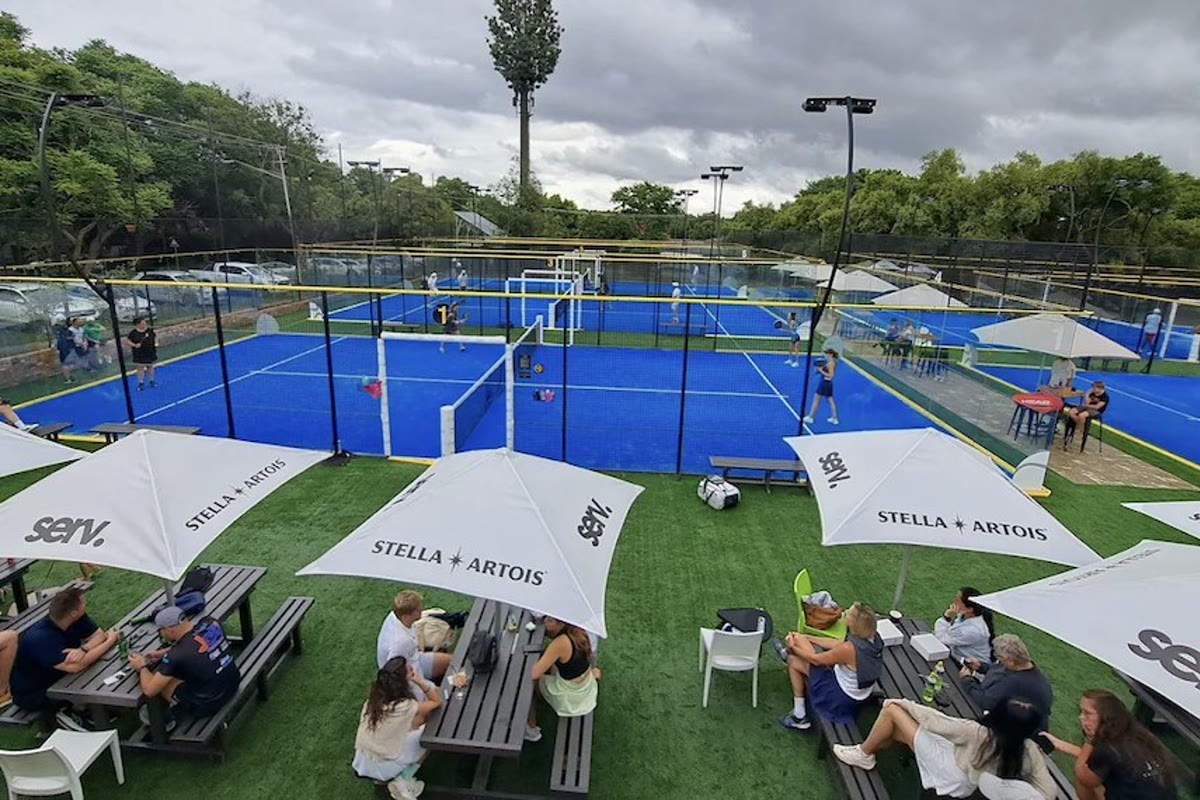 Courts de padel du club The Net à Pretoria